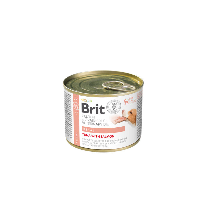 Brit Grain-Free Veterinary Diets - Dog - Cans - Renal 200 g
