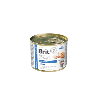 Brit Grain-Free Veterinary Diets - Dog + Cat - Cans - Recovery 200 g