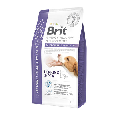Brit Gastrointestinal Low Fat Getreidefrei - Diät-Trockenfutter für Hunde mit Verdauungsproblemen 2 kg