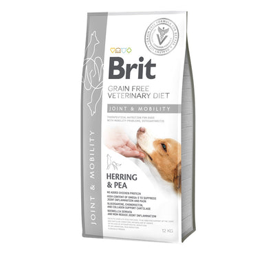 Brit Veterinary Diets Joint & Mobility Getreidefrei - Trockenfutter für Hunde - Gelenkunterstützung 12 kg