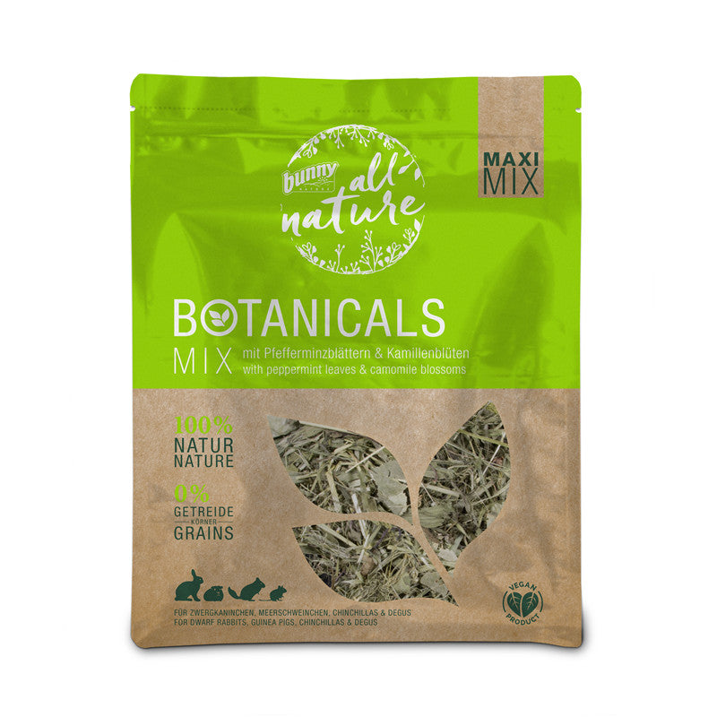 bunny all nature Botanicals MAXI MIX mit Pfefferminzblättern & Kamillenblüten   400 g