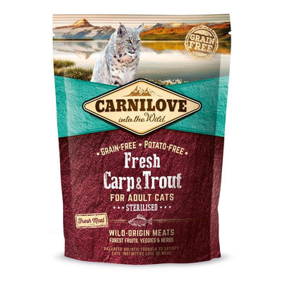 Carnilove Cat Adult Fresh -  Carp & Trout/Sterilised 400 g