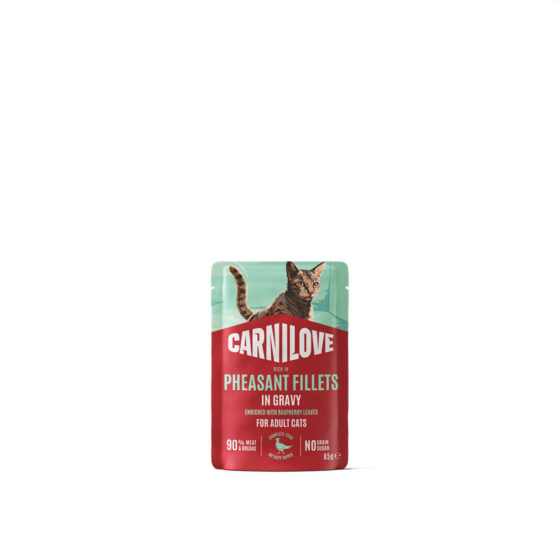 Carnilove Cat Pouch Gravy - Pheasant 85 g