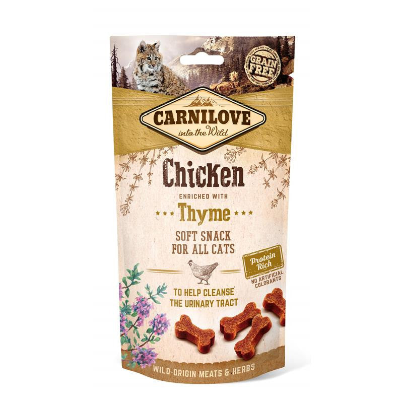 Carnilove Cat Soft Snack - Chicken with Thyme 50 g