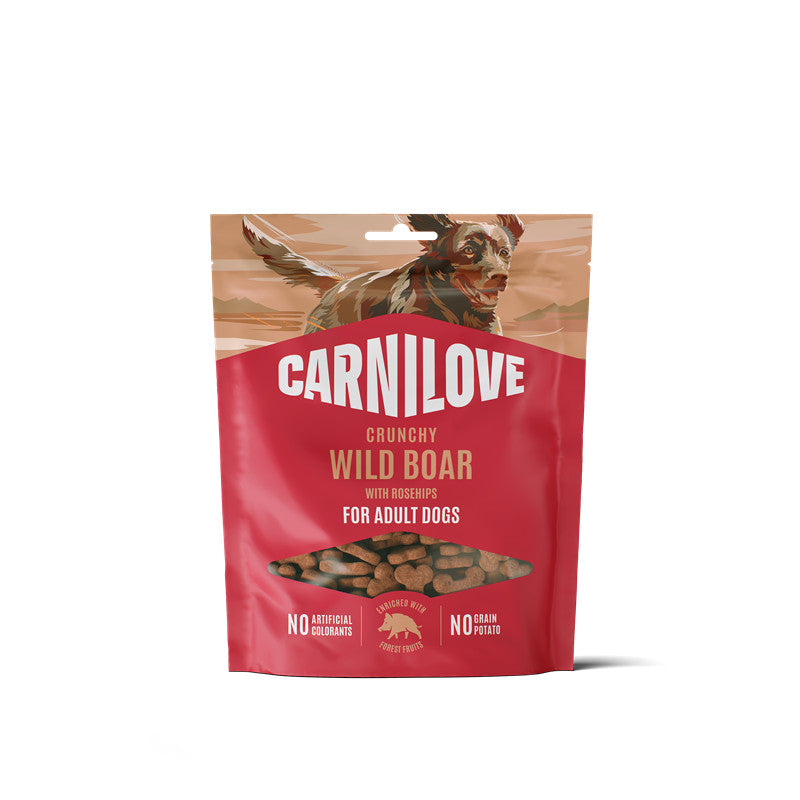 Carnilove Dog Crunchy Snacks Wild Boar with Rosehips 200 g