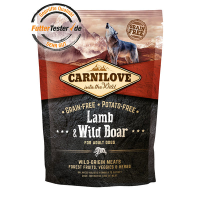 Carnilove for Adult Dogs Lamb & Wild Boar 1,5 kg