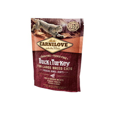 Carnilove for Adult Large Breed Cats Duck & Turkey 400 g