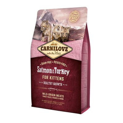 Carnilove for Kittens Healthy Growth Salmon & Turkey 2 kg