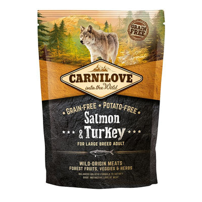 Carnilove for Large Breed Adult Dogs Salmon & Turkey 1,5 kg