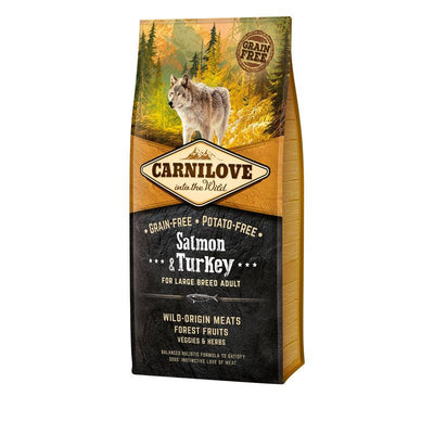 Carnilove for Large Breed Adult Dogs Salmon & Turkey 12 kg