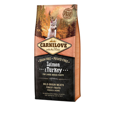 Carnilove for Large Breed Puppy Salmon & Turkey 12 kg