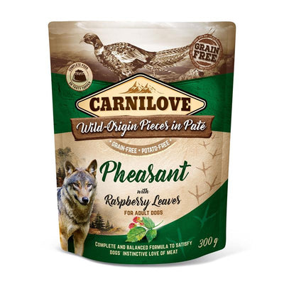 Carnilove Hund Pouch Paté Fasan & Himbeerblätter 300 g