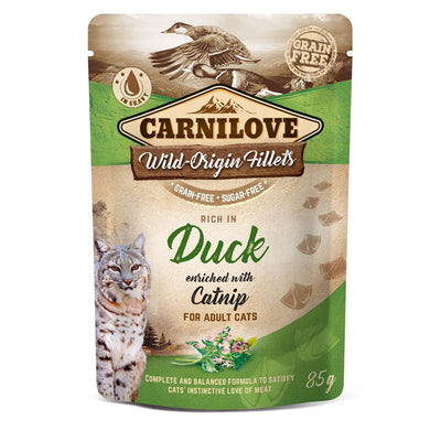 Carnilove Katze Pouch - Duck with Catnip 85 g