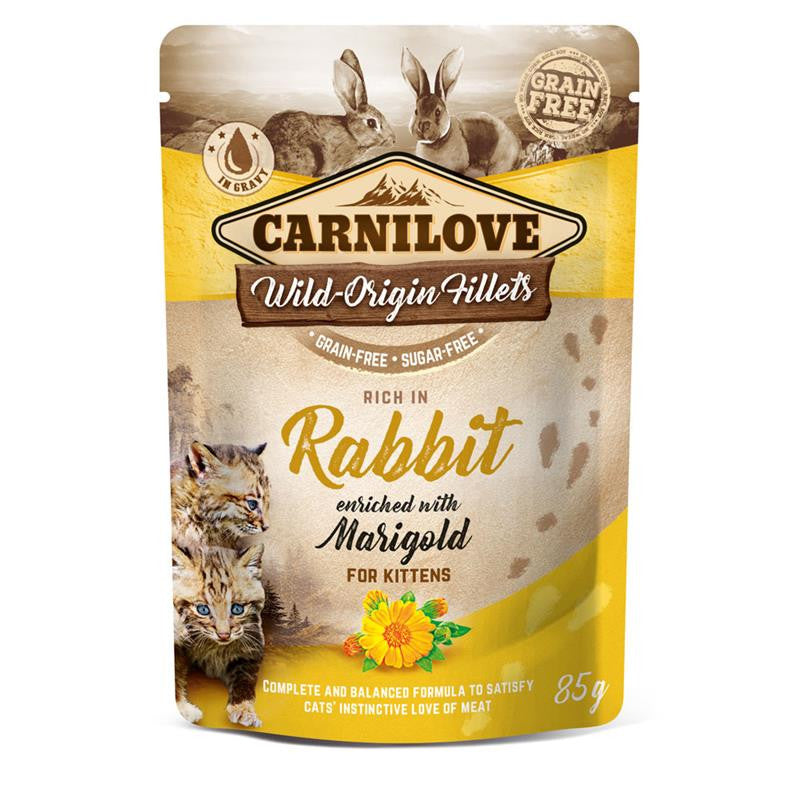 Carnilove Katze Pouch - Rabbit with Marigold 85 g