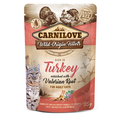 Carnilove Katze Pouch - Turkey with Valerian 85 g