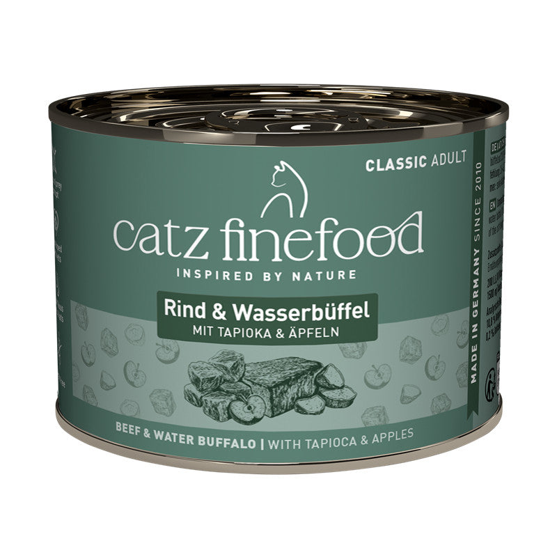 catz finefood CLASSIC Rind & Wasserbüffel 200 g