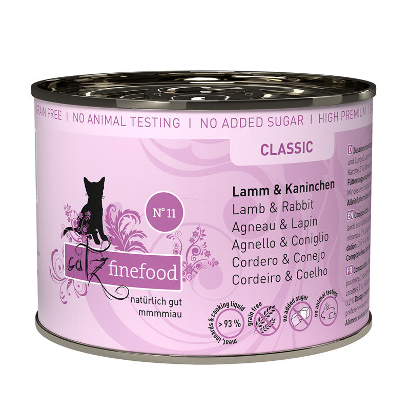 catz finefood CLASSIC Lamm & Kaninchen 200 g