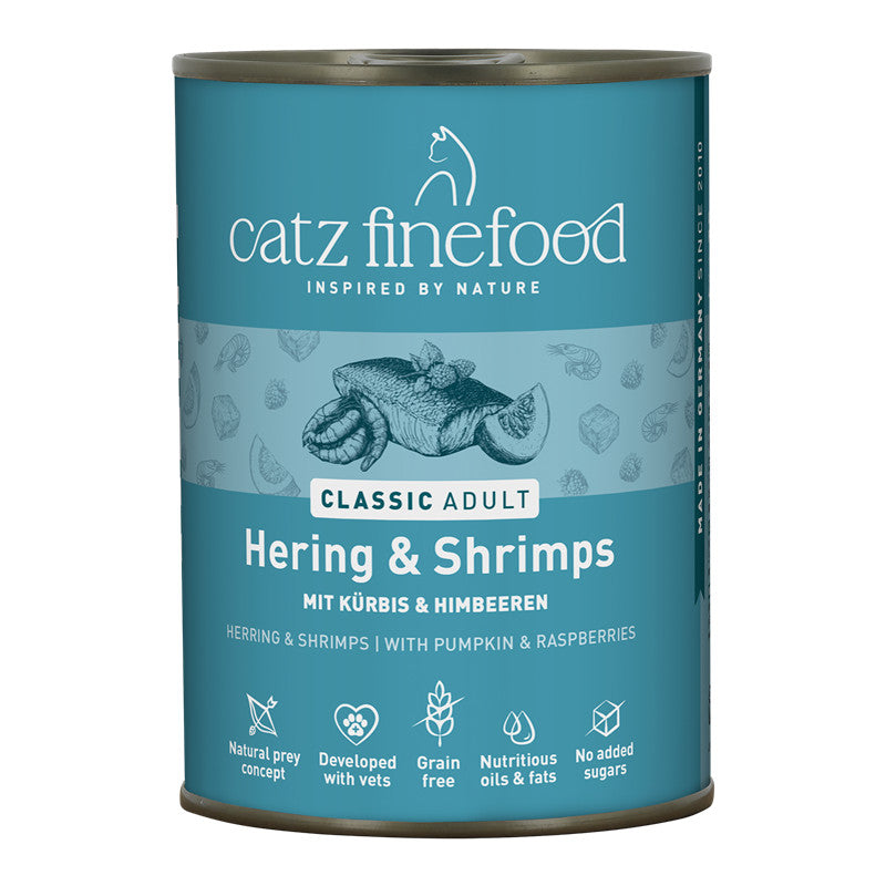 catz finefood CLASSIC Hering & Shrimps 400 g