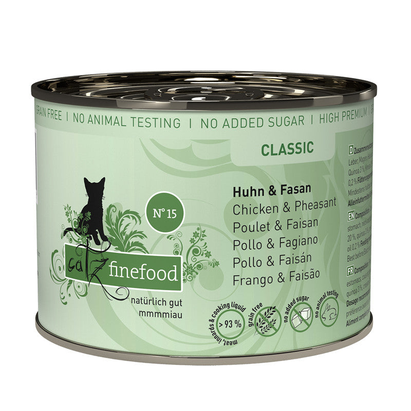 catz finefood CLASSIC Huhn & Fasan 200 g