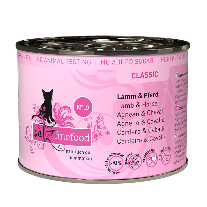 catz finefood CLASSIC Lamm & Pferd 200 g