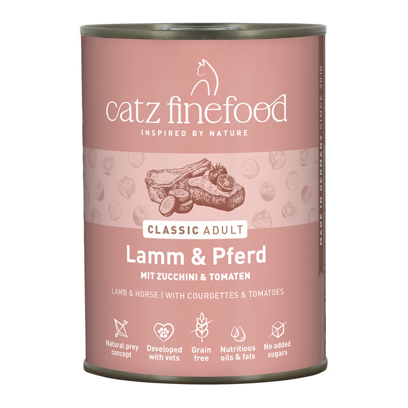 catz finefood CLASSIC Lamm & Pferd 400 g