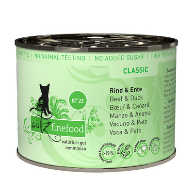 Catz finefood No. 23 Rind&Ente 200 g