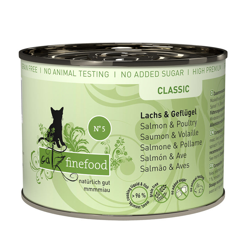 catz finefood CLASSIC Lachs & Geflügel 200 g
