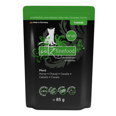 catz finefood Purrrr No.123 Pferd 85 g