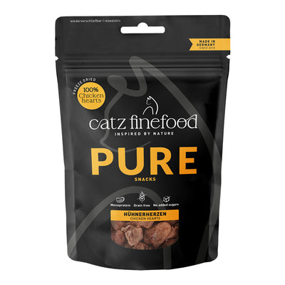 catz finefood PURE SNACKS Hühnerherzen 35 g