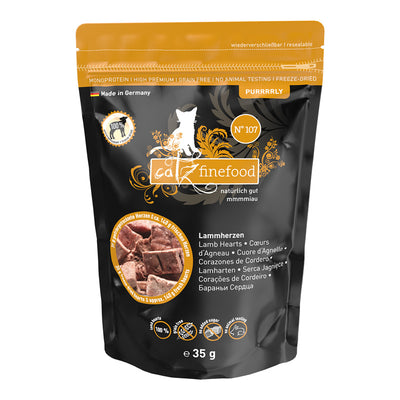 catz finefood Purrrrly N° 107 - Lammherzen 35 g