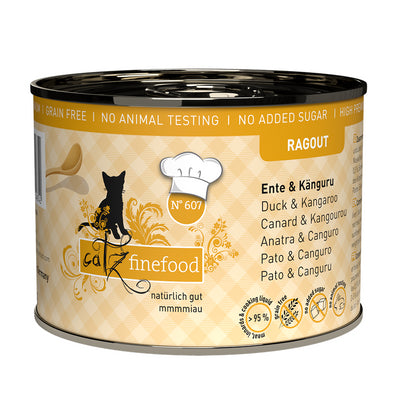 catz finefood Ragout No. 607 Ente & Känguru 190g