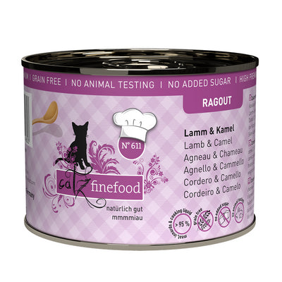 catz finefood Ragout No. 611 Lamm & Kamel 190 g