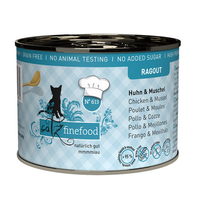 catz finefood Ragout No. 613 Huhn & Muschel 190g