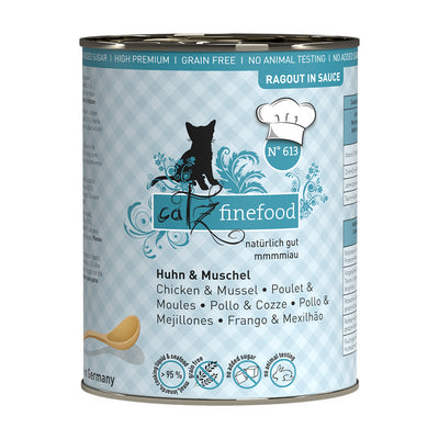 catz finefood Ragout No. 613 Huhn & Muschel 380g