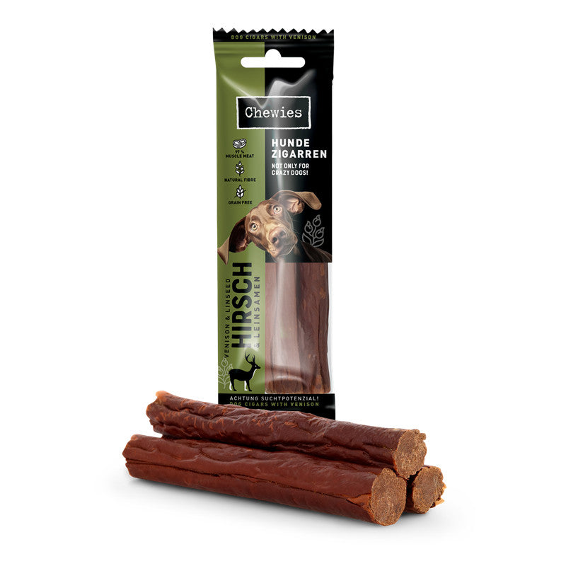 Chewies Hundezigarren Hirsch 75 g