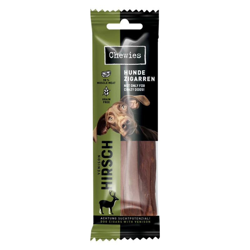 Chewies Hundezigarren Hirsch 75 g