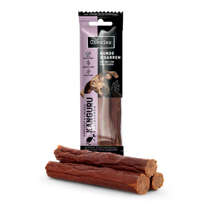 Chewies Hundezigarren Känguru 75 g