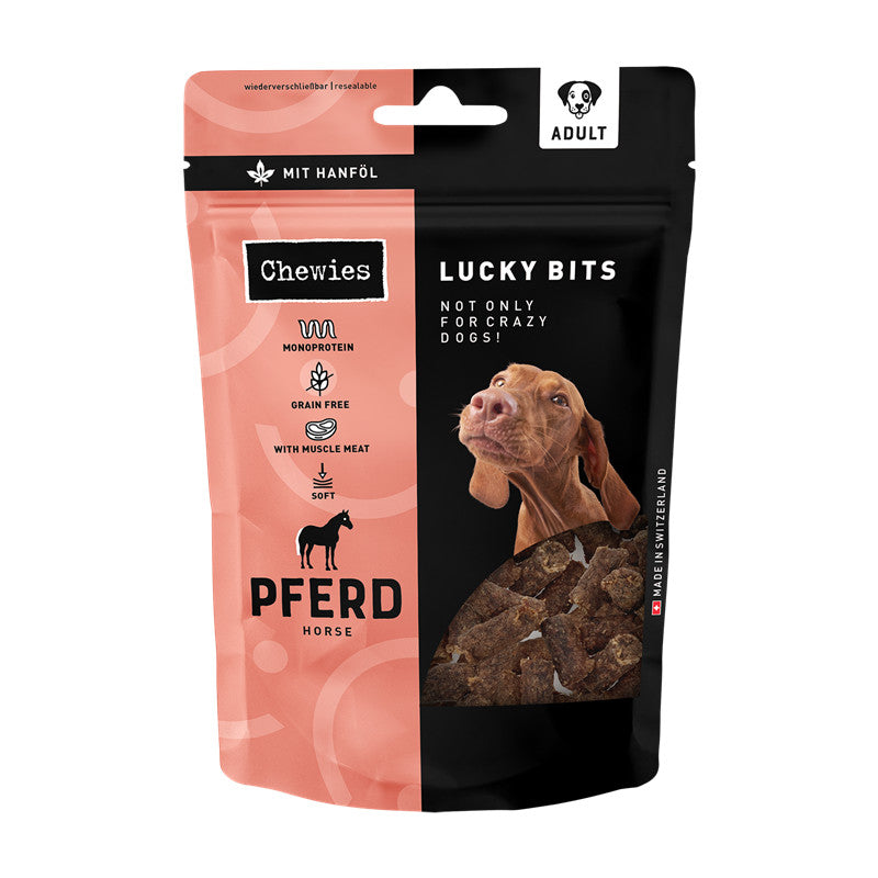 Chewies® LUCKY BITS Pferd Adult 80 g
