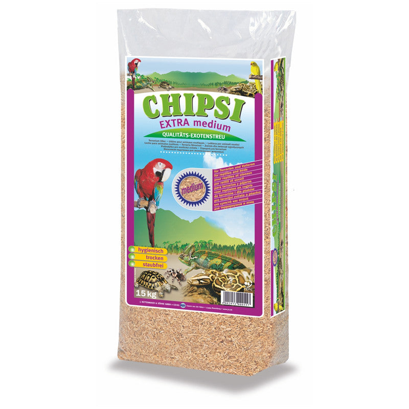 CHIPSI Extra medium Buchenholzgranulat 15 kg