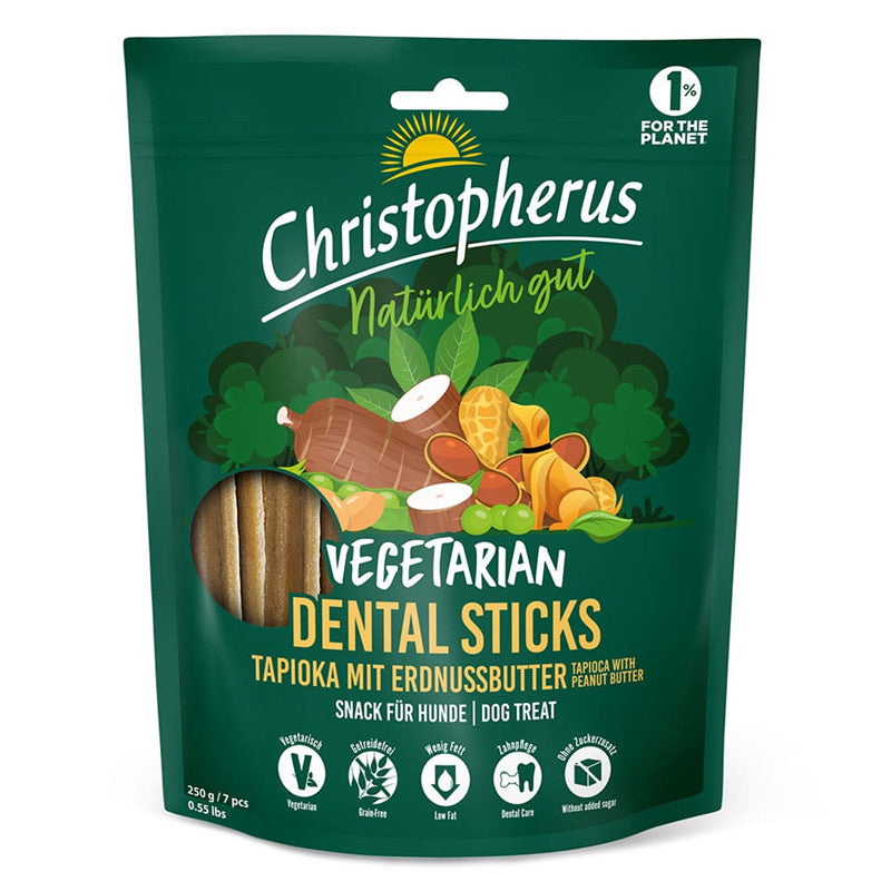 Christo. Dental Stick Vegetarian Erdnussbutter 250 g