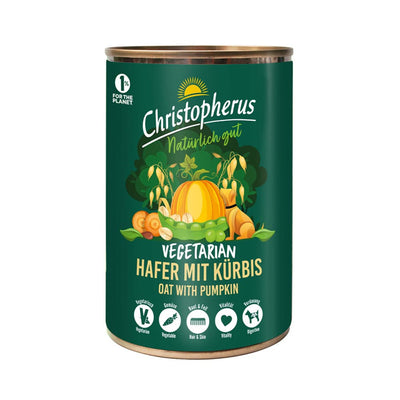 Christopherus Vegetarian Hafer mit Kürbis 400 g