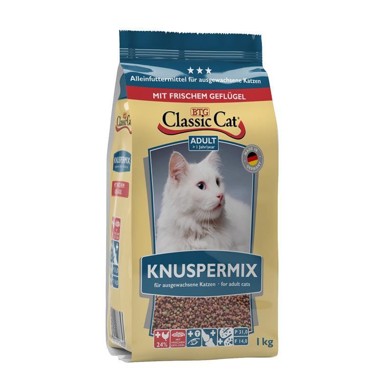 Classic Cat Trockennahrung Knuspermix 1 kg