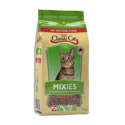 Classic Cat Trockennahrung Mixies mit Geflügel und Rind 1 kg