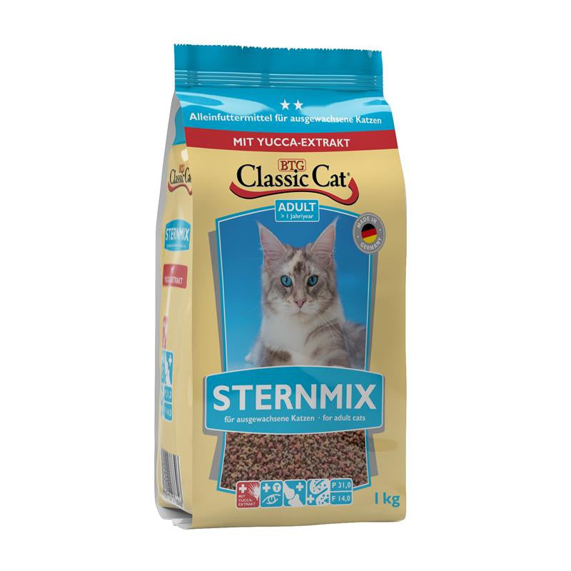 Classic Cat Trockennahrung Sternmix mit Yucca-Extrakt 1 kg