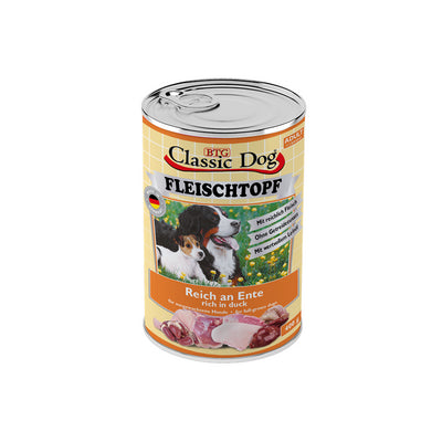 Classic Dog Dose Adult Fleischtopf Pur Reich an Ente 400 g