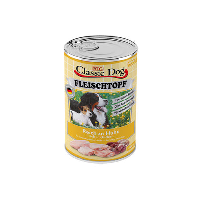 Classic Dog Dose Adult Fleischtopf Pur Reich an Huhn  400 g