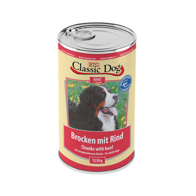 Classic Dog Dose Brocken mit Rind 1250 g 1250 g