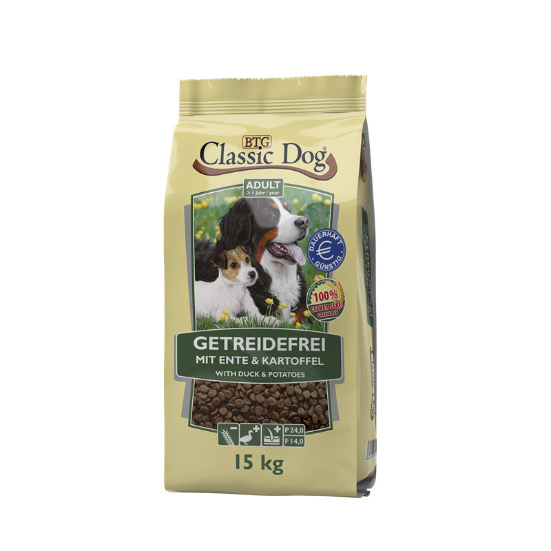 Classic Dog Ente & Kartoffel getreidefrei 15 kg