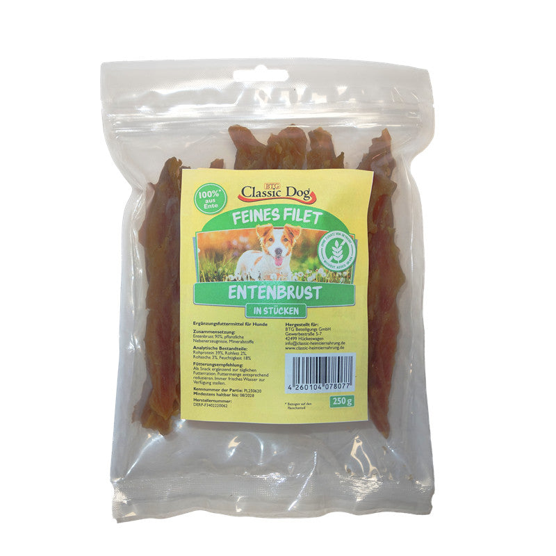Classic Dog Snack Entenbrustfilets 250 g