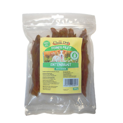 Classic Dog Snack Entenbrustfilets 250 g